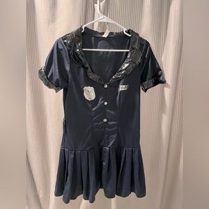 Police officer costume dress